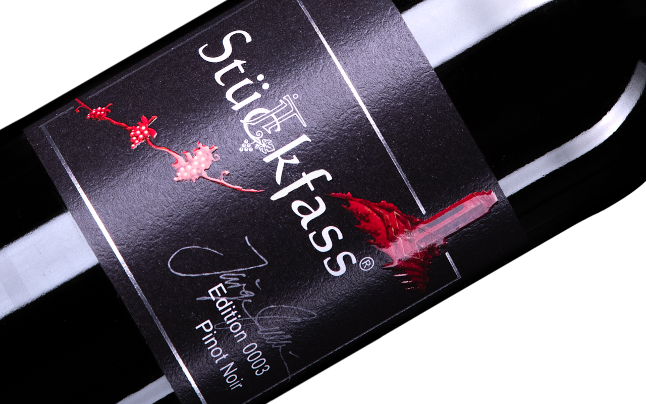 JTC Stückfass 2017 Pinot Noir, Rotwein ungefiltert, Porpyhr - Christian Bamberger, Nahe, Deutschland 